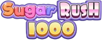 Logo do slot Sugar Rush 1000 da Pragmatic Play