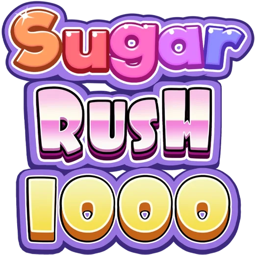 Tela principal do slot Sugar Rush 1000 com doces e grade 7x7